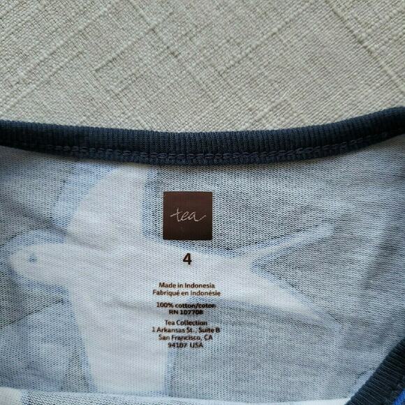 Tea Collection Sea Bird Layered Dress - Picture 5 of 7